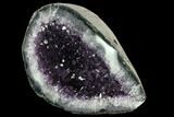 Wide, Purple Amethyst Geode - Uruguay #124105-1